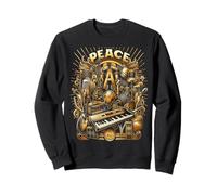 Paix dans Le Monde Entier Paix Inspiring Love Harmony for Humanity Sweatshirt