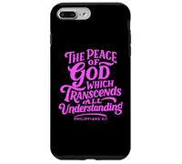 Paix de Dieu Écriture chrétienne Bible de Foi Philippiens 4:7 Coque pour iPhone 7 Plus/8 Plus