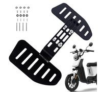 Paix De Véhicules D'évacuation - Extension De Pédale, Repos Réglable Pliable | Pioches Pied En Aluminium Robustes, Support De Conduite Longue Distance Confortable Pour Les Déplacements