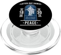 Paix des Saints des Derniers Jours - par Jésus-Christ PopSockets PopGrip pour MagSafe