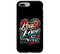 Paix et Amour pour Tous, Amour et Paix, Ensemble, Nous changeons des Vies Coque pour iPhone 7 Plus/8 Plus