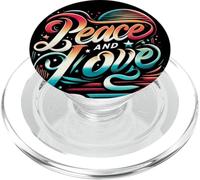 Paix et Amour pour Tous, Amour et Paix, Ensemble, Nous changeons des Vies PopSockets PopGrip pour MagSafe
