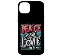 Paix et Amour pour Tous Construire l'unité Love Peace Shine Bright Coque pour iPhone 14 Plus