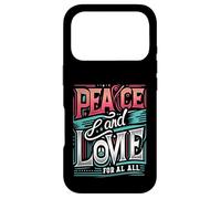 Paix et Amour pour Tous Construire l'unité Love Peace Shine Bright Coque pour iPhone 17 Pro