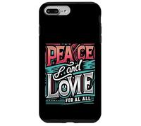 Paix et Amour pour Tous Construire l'unité Love Peace Shine Bright Coque pour iPhone 7 Plus/8 Plus