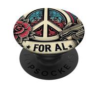 Paix et Amour pour Tous l'amour et la Paix Nous mènent vers Un Monde Meilleur PopSockets PopGrip Adhésif