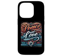 Paix et Amour pour Tous Unis, Nous Faisons rayonner l'amour et la Paix pour Tous Coque pour iPhone 14 Pro