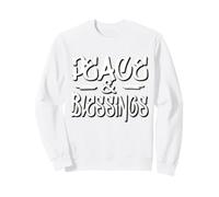 Paix et bénédictions Grands objectifs et rêves - Simplement Sweatshirt