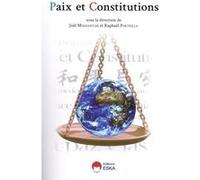 Paix et constitutions - Joël Mekhantar - Eska - broché - Etude