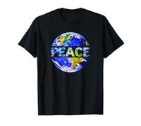 Paix Mondiale sur Terre consciente humanité Amour bonté T-Shirt