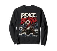 Paix, Sois Silencieuse Marc 4:39 Art Biblique Apaisant Sweatshirt
