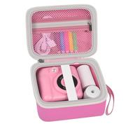 PAIYULE Sac pour appareil photo enfant pour CalineGam HiMont pour enfants verts pour appareil photo instantané Hangrui - Sac pour fille et papier imprimé (boîte uniquement), rose bonbon, Simple