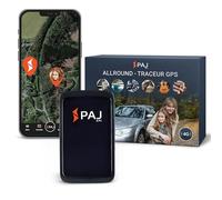 PAJ GPS 4G avec Bouton SOS et Message Vocal pour Personnes et Véhicules | Suivi temps réel - Notifications d'alarme - Clôture virtuelle - Historique des trajets - Batterie 60 jours, abonnement requis