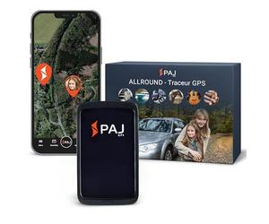 PAJ GPS Allround Finder - Traceur GPS Voiture, Moto, Objets, Personnes âgées et Enfants- Tracker GPS en Temps réel- Autonomie de 20 à 60 Jours (Mode Veille)