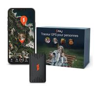 PAJ People Finder 4G - Mini Traceur GPS pour Enfants et Seniors - Localisation en Temps réel et Notifications d’Alarme - Jusqu’à 5 Jours d’autonomie - Adapté aux Soins Alzheimer