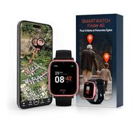 PAJ SMARTWATCH Finder 4G pour Enfants & Personnes âgées/démence - Traceur GPS, Alerte SOS, caméra, Messages vocaux, localisation en Temps réel, résistant à l'eau, Facile à Utiliser, sécurité, Rose