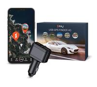 PAJ Traceur GPS 4G avec Port USB, Allume-Cigare, Voitures & Vans
