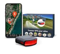 PAJ Traceur GPS 4G Feu Arrière Vélo, INCL. 3 Mois Abonnement