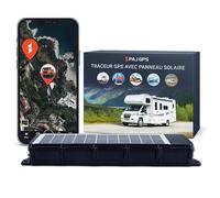 PAJ Traceur GPS Solaire 4G pour Camions et Remorques, 3 Mois Inclus