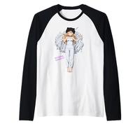 Pajama Society Chemise - Mignonne Douce et endormie Kawaii Anime Manche Raglan