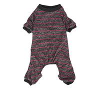 Pajamas de Chien à Rayures à Rayures Gavigain, Couverture complète, Polyester Extensible, Respirant et Confortable, Glissade Facile, Lavable en Machine, pour Les Petits à Grands (XS)