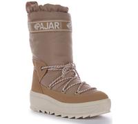 PAJAR Galaxy Haut Nylon Doudoune Rapide Fermeture Cheville Femmes Bottes SAND UK