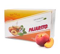 Pajarito Sachets de Yerba Maté Pêche 60 g|Maté de Paraguay | Boisson revigorante et énergisante