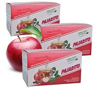 Pajarito Yerba Maté en Sachets Pomme: 0,180 kg (3 x 0,060) +échantillon (40g)| Boisson énergisante et tonique, riche en vitamines et antioxydants!Accélère le métabolisme.