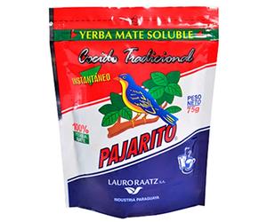 Pajarito Yerba Maté Instantané Doypack Zip 0,075 kg |Maté de Paraguay | Boisson revigorante et énergisante