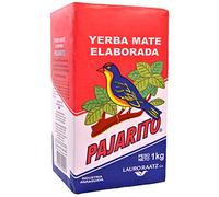 Pajarito Yerba Maté Traditionnel: 1 kg +échantillon (40g)| Boisson énergisante et tonique, riche en vitamines et antioxydants! Accélère le métabolisme.