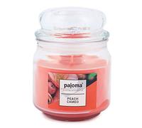 Pajoma Bougie parfumée Peach Cameo Sweet Edition dans un pot à bonbons 248 g
