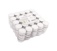 pajoma bougies à thé non parfumées 100 pièces, durée de combustion : 4 heures, bougies à thé Gastro