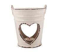 Pajoma Brûleur en céramique « Old Romantic » - Grand Format - H 13 cm - Beige
