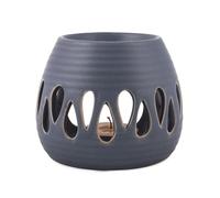 pajoma Brûleur en céramique « Simlpe » Bleu, Hauteur 8 cm.