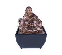 pajoma Fontaine d'intérieur Bouddha Hauteur 17,5 cm
