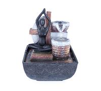 pajoma Fontaine d'intérieur « Yoga », Hauteur 18,5 cm