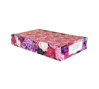 Pajoma® Lot de 30 Bougies Chauffe-Plat parfumées Roses et Baies - dans Un étui en Aluminium - Durée de Combustion : Environ 4 Heures - Hauteur : 1,5 cm - Diamètre : 3,5 cm - Qualité supérieure - pour