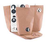 Pajoma Sweety - Calendrier de l'Avent en Papier Kraft - 13 x 24 cm