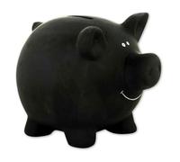 Pajoma Tirelire en céramique avec revêtement en Ardoise