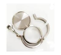 PAJPXPCD 10" Tri Clamp x 254mm Pipe OD K268 Stainless 1 PC SS304 Weld Ferrules + 1 PC Clamp + 1 PC Silicon Gasket + 1 PC End Cap