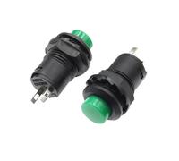 PAJPXPCD 100PCS Green Momentary Switches DS428 12mm Off- on Push Button Switch 3A /125VAC 1.5A/250VAC DS-428