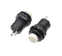 PAJPXPCD 100PCS White Momentary Switches DS428 12mm Off- on Push Button Switch 3A /125VAC 1.5A/250VAC DS-428