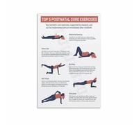 PAJPXPCD Celebrate Movement - An Artistic Tribute to Strength & Wellbeing, Motivational Wall-Art for Home Gym, Yoga Studio or Fitness Inspiration(Framed,12x18inch(30x45cm))