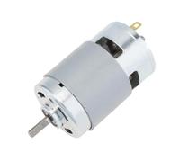 PAJPXPCD Démarreur électronique 775 DC D Shaft 24V 5500RPM High Speed Large Torque for petite perceuse/modèle de voiture DIY avec roulement à billes