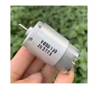 PAJPXPCD Démarreur électronique RS-395 Moteur DC 6V 12V 18V 24V 10500RPM Démarreur électronique à couple élevé et élevé Double arbre de 2,3 mm Double axe