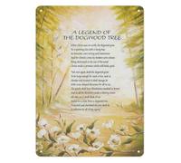 PAJPXPCD Inspirational Tree Metal Sign Symbol of Hope Wall-Art for Home Office Study Quiet Space Nature Decor 8 X 12 inch