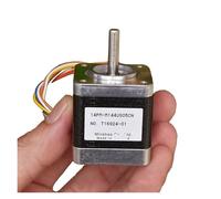 PAJPXPCD Moteur pas à pas hybride NEMA 14 35 mm, 2 phases, 6 fils, démarreur électronique, arbre de 5 mm, for imprimante 3D RepRap, Prusa, machine de gravure robotisée CNC