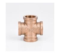 PAJPXPCD Raccord de tuyau en laiton à 4 voies, croix femelle DN15 G 1/2"