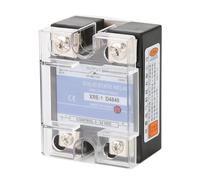 PAJPXPCD SSR-40DA Single-Phase Solid State Relay 3-32VDC DC Control AC Solid State Relay XRE-1 D48100 100A (XRE-1 D4840 40A)