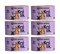 PAKA ZWIERZAKA 6x200 g - Nourriture humide au lapin